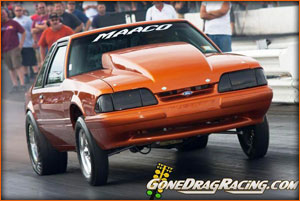 Cappo Racings X275 / Ultra Street Drag Radial Mustang