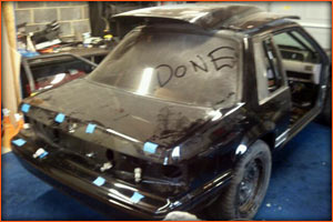 Paint And Body On Ford Mustang