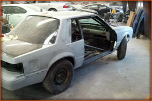 Paint And Body On Ford Mustang